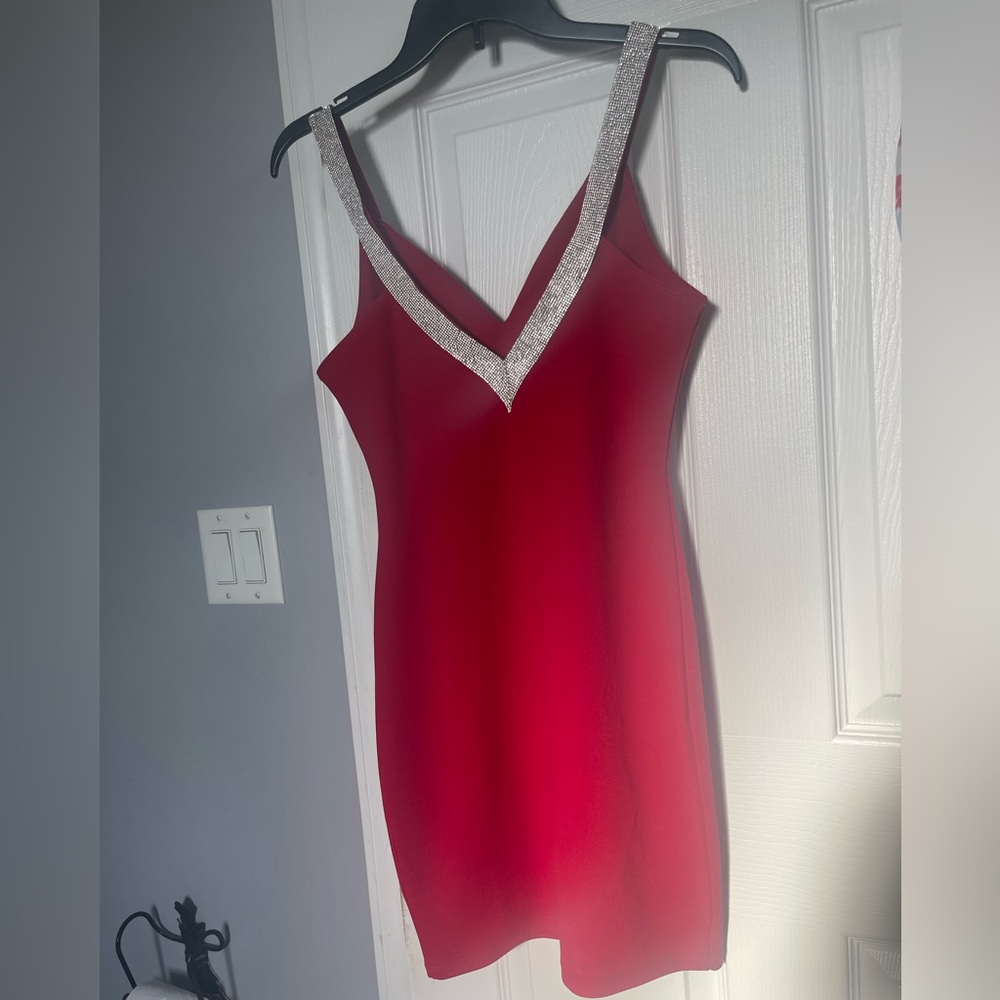Red dress
